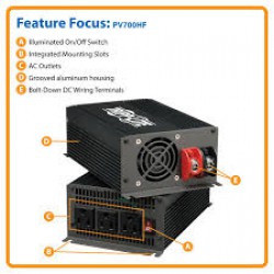 PV700HF 700W PowerVerter Ultra-Compact Inverter with 3 Outlets