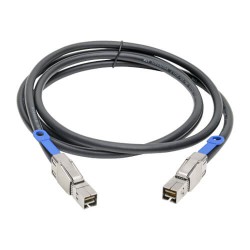 S528-02M Mini SAS HD Cable (SFF-8644), External, 2 Meters (6.6 Feet) - 12 Gbps