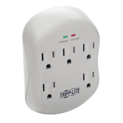 SK5TEL-0 Protect It! 5-Outlet Surge Protector, Direct Plug-In, 1080 Joules, 1-Line RJ11 Protection