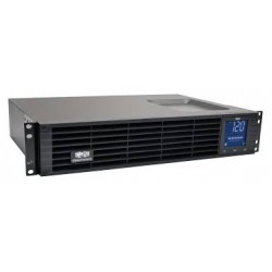 SMC10002URM SmartPro 120V 1kVA 700W Line-Interactive Sine Wave UPS, 2U Rack/Tower, LCD, USB, DB9, 6 Outlets