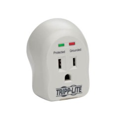SPIKECUBE SpikeCube Series 1-Outlet Personal Surge Protector, Direct Plug-In, 600 Joules, 2 Diagnostic LEDs