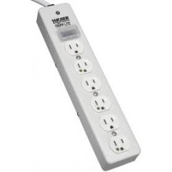 SPS610HGRA NOT for Patient-Care Rooms - UL1363 Hospital-Grade Surge Protector with 6 Hospital-Grade Outlets, 10 ft. Cord, 1050 Joules