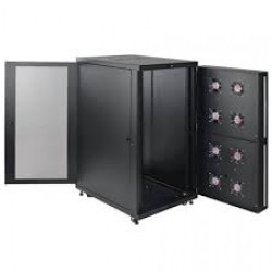 SR24UBFFD SmartRack 24U Standard-Depth Rack Enclosure Cabinet for Harsh Environments
