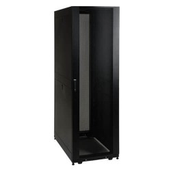 SR42UB1032 42U SmartRack Standard-Depth Rack Enclosure Cabinet, Threaded 10-32 Mounting Holes with doors & side panels