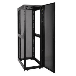 SR45UBMD 45U SmartRack Mid-Depth Rack Enclosure Cabinet with doors & side panels