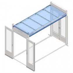 SRCTMTCVR750 Roof Panel Kit for Hot/Cold Aisle Containment System - Wide 750 mm Racks