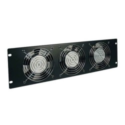 SRFAN3U SmartRack 3U Fan Panel - 3-120V high-performance fans; 210 CFM; 5-15P plug