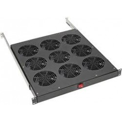 SRFANTRAY9 Fan Tray for 19 in. Racks - 1U, 9 120V High-Performance Fans, 864 CFM, C14 Inlet
