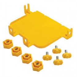 SRFC5CAP Toolless End Cap for Fiber Routing System, 120 mm (5 in.)