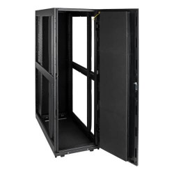 SRQP42UB SmartRack 42U Standard-Depth Quiet Server Rack Enclosure Cabinet with Sound Suppression