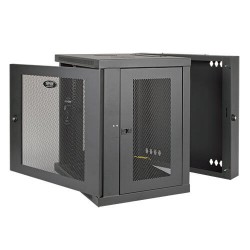SRW12USDP SmartRack 12U UPS-Depth Wall-Mount Rack Enclosure Cabinet, Hinged Back
