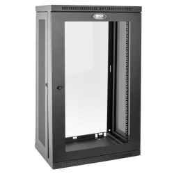 SRW21UG SmartRack 21U Low-Profile Switch-Depth Wall-Mount Rack Enclosure Cabinet with Clear Acrylic Window
