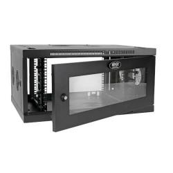 SRW6UDPGVRT SmartRack 6U Low-Profile Switch-Depth-Plus Wall-Mount Rack Enclosure Cabinet, Wide, Acrylic Window