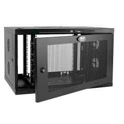 SRW9UDPVRT SmartRack 9U Low-Profile Switch-Depth-Plus Wall-Mount Rack Enclosure Cabinet, Wide