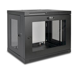 SRW9UG SmartRack 9U Low-Profile Switch-Depth Wall-Mount Rack Enclosure Cabinet with Clear Acrylic Window