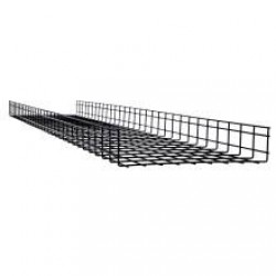 SRWB18410STR Wire Mesh Cable Tray - 450 x 100 x 3000 mm (18 in. x 4 in. x 10 ft.)