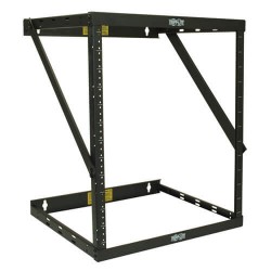 SRWO8U22MD SmartRack 8U/12U/22U Expandable Very Low-Profile Patch-Depth Wall-Mount 2-Post Open-Frame Rack