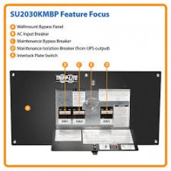 SU2030KMBP 3 Breaker Maintenance Bypass Panel for select Tripp Lite 20 and 30kVA UPS systems