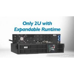 SU2200RTXL2UA SmartOnline 120V 2.2kVA 1.6kW Double-Conversion UPS, 2U Rack/Tower, Extended Run, Network Card Slot, USB, DB9 Serial