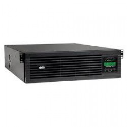 SU3000RTXLCD3N SmartOnline 120V 3kVA 2.7kW Double-Conversion UPS, 3U Rack/Tower, Extended Run, WEBCARDLX Network Interface, LCD, USB, DB9