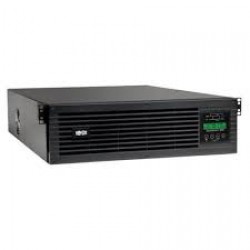 SU3000RTXLCD3U 120V 3000VA 2.7kW Double-Conversion UPS - 9 Outlets, Extended Run, Card Slot, LCD, USB, DB9, 3U