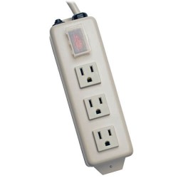 TLM306NC Power It! 3-Outlet Power Strip, 6-ft. Cord