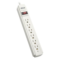 TLP606TAA TAA-Compliant Protect It! 6-Outlet Surge Protector, 6-ft Cord, 790 Joules, Diagnostic LED