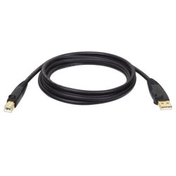 U022-010 USB 2.0 A/B Cable (M/M), 10-ft.