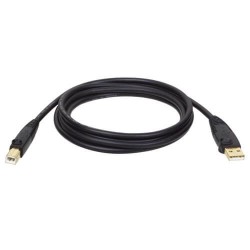 U022-010-R USB 2.0 A/B Cable (M/M), 10-ft.