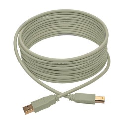 U022-015-BE USB 2.0 A/B Cable (M/M), Beige, 15 ft.