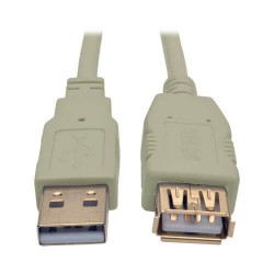 U024-006-BE USB 2.0 Extension Cable (M/F), Beige, 6 ft.