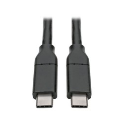 U040-C13-C-5A USB-C to USB-C Cable (M/M) - 2.0, 5A Rating, USB-IF Certified, Thunderbolt 3 Compatible, 13 ft.