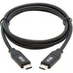 U040-C1M-C-5A USB-C Cable (M/M) - USB 2.0, 5A Rating, USB-IF Certified, Thunderbolt 3 Compatible, 1 m