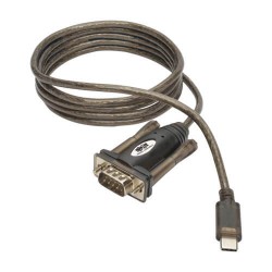 U209-005-C USB-C to DB9 Serial Adapter Cable (M/M), 5 ft.