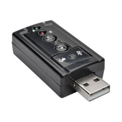 U237-001 Virtual 7.1-Channel USB External Sound Card