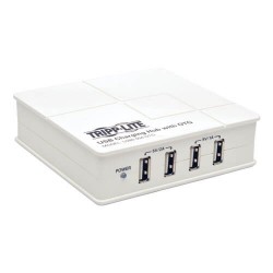 U280-004-OTG 4-Port USB Charging Station with OTG Hub - 5V 6A / 30W USB Charger Output
