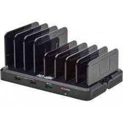 U280-008-CQC-ST 8-Port USB Smart Charging Station - USB-A Quick Charge 3.0, USB-A BC 1.2, USB-C PD Charging, 120W Max