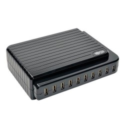 U280-010 10-Port USB Charging Station - 5V 21A / 105W USB Charger Output
