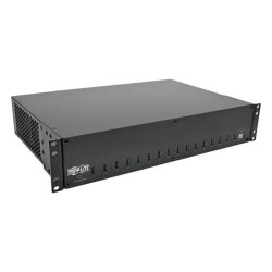 U280-016-RMINT 16-Port USB Charging Station with Syncing, 230V, 5V 40A (200W) USB Charger Output, 2U Rack-Mount