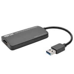 U344-001-DP-4K USB 3.0 SuperSpeed to DisplayPort Dual-Monitor External Video Graphics Card Adapter, 512 MB SDRAM, 4K x 2K