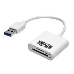 U352-06N-SD USB 3.0 SuperSpeed SD/Micro SD Memory Card Media Reader with Built-In Cable, 6 in.
