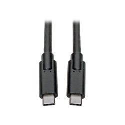 U420-010 USB Type-C to Type-C Cable, M/M, 3.1, Gen 1, 5 Gbps, 10 ft. - Thunderbolt 3 Compatible, 3A Rating