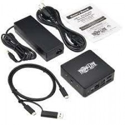 U442-DOCK20-B USB-C Dual Monitor Docking Station w/ (x2) HDMI, (x3) USB A (3.1), Gbe LAN, Audio, PD 3.0 Charging