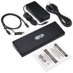 U442-DOCK21-B USB-C Dual 4K/60Hz Monitor Docking Station w/ (x2) HDMI, (x3) USB 3.1 A, Gigabit LAN, Audio, PD 2.0 Charging