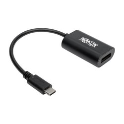 U444-06N-DP4K6B USB 3.1 Gen 1 USB-C to DisplayPort 4K Adapter (M/F), Thunderbolt 3 Compatibility, 4K @60Hz