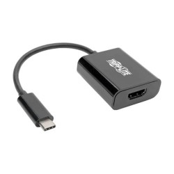 U444-06N-HDB-AM USB-C to HDMI Adapter – M/F, Thunderbolt 3, USB 3.1, 4K x 2K @ 24/25/30 Hz, Black