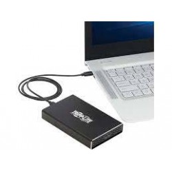 U457-2M2-SATAG2 USB-C to Dual M.2 SATA SSD/HDD Enclosure Adapter - USB 3.1 Gen 2 (10 Gbps), Thunderbolt 3, UASP, RAID