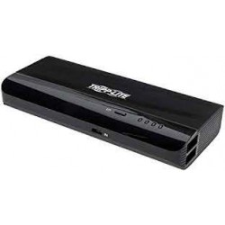 UPB-12K0-S2X2U Portable Charger - 2x USB-A, 12,000mAh Power Bank, Lithium-Ion, Auto Sensing, Black
