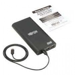 UPB-20K0-2U1C Portable Charger - 2x USB-A, USB-C with PD Charging, 20,100mAh Power Bank, Lithium-Ion, USB-IF, Black