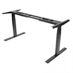 WWBASE-BK WorkWise Standing Desk Base, Electric Adjustable-Height, Black